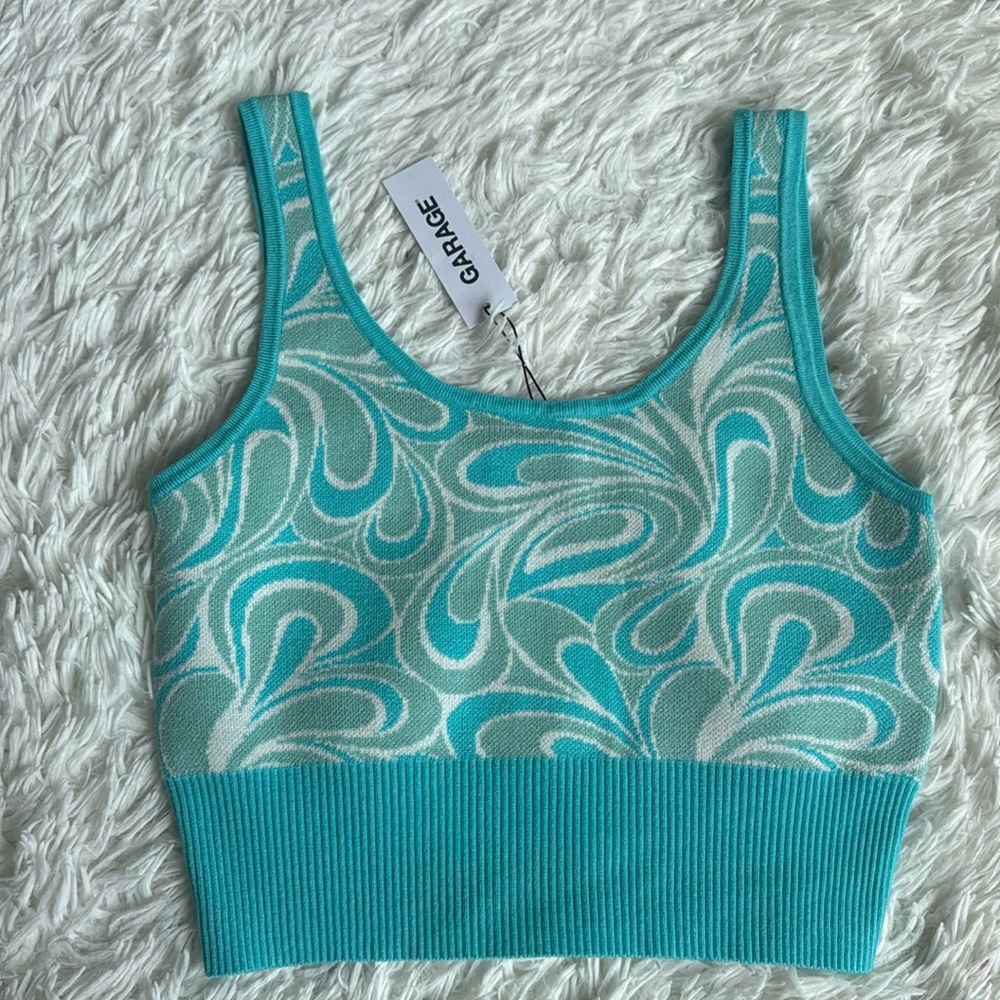 Garage Chandail Julie Midi Tank Top Size Small
